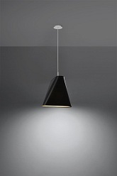 Lampa wisząca nowoczesna BLUM 1xE27 czarna