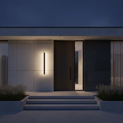 Lampa architektoniczna LED 11W 60cm Now CCT czarna