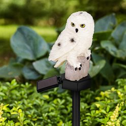 Lampa LED Sowa solarna wbijana 40cm