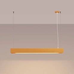 Lampa wisząca liniowa Spark 100cm 1xG13 8,5W 3000K złota