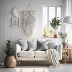 Lampa podłogowa 1xE27 130-170cm Zack biała