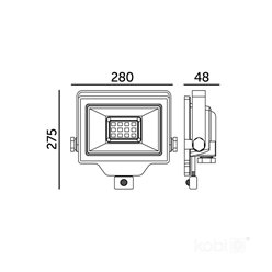naświetlacz led 100w