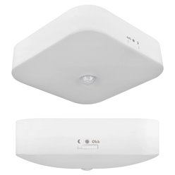 Plafon LED z akumulatorem USB 5W 4000K - czujnik ruchu