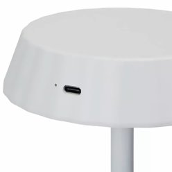 Lampka stołowa LED dotykowa 2,4W z akumulatorem biała