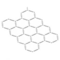 Lampa LED Hexagon 11S CRI90 336x238cm 368W 6500K
