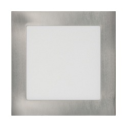 Panel LED 6W SATYNA,  podtynkowy, kwadrat - biała dzienna