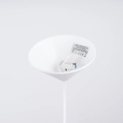 Lampa wisząca minimalistyczna Nova 40cm 1xE27 biała