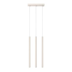 Lampa wisząca potrójna Pastelo 3xG9 listwa beżowa