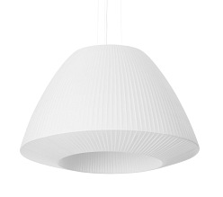 Nowoczesna lampa wisząca BELLA 60 3xE27 biała