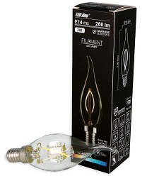 Żarówka LED filament maly gwint