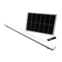 Lampa hermetyczna LED Solarna 120cm 18W 1000lm z pilotem - zmiana barwy