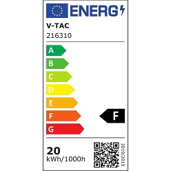 Świetlówka LED T8 150cm 20W Premium V-TAC 2100lm Biała Zimna