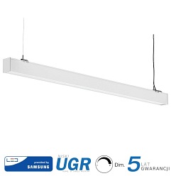 Lampa LED Linear V-TAC Samsung 40W Biała 0-10V 120cm VT-7-43 4000K 3400lm