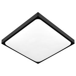 Panel LED kwadratowy czarny Lumo 18W 1800lm 4000K
