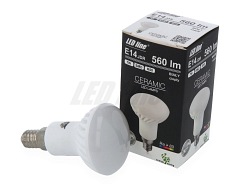 Żarówka LED E14 JDR 7W R50 560lm LED line- biała ciepła