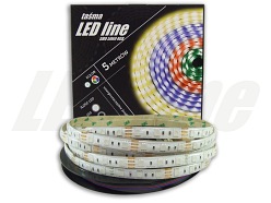 Taśma RGB LED line® 300xSMD5050 12V 72W  IP65 silikon 5 metrów