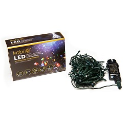 Lampki choinkowe LED z programatorem K100 kolorowe