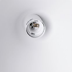 Lampa wisząca stożkowy klosz Nox 25cm 1xE27 biała