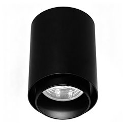 Tuba sufitowa LED Box CCT IP44 8W 680lm okrągła czarna