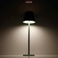 Lampa stołowa LED 4w1 3,5W 400lm CCT zielona 2x2000mAh