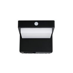Kinkiet elewacyjny solarny Suntis obrotowy z USB