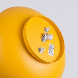 Lampa sufitowa okrągła Omiq 4xE27 żółta