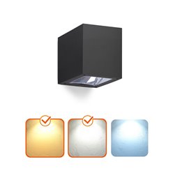 Kinkiet ogrodowy LED solarny Querk IP54 2CCT