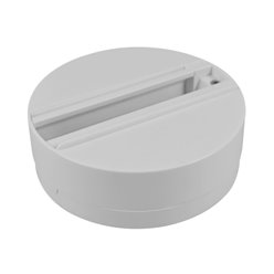 Adapter natynkowy do opraw szynowych trójfazowych bialy