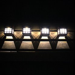 Kinkiet solarny LED Retro Płomień