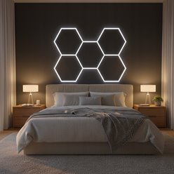 Moduł LED Hexagon S 8W CRI90 44cm biały 6500K