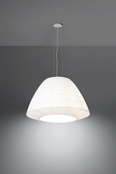 Nowoczesna lampa wisząca BELLA 60 3xE27 biała