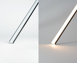 Oprawa liniowa LED IP68 AQU czarna 4500K 1,5m