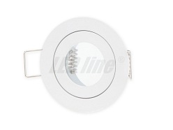 Oprawa sufitowa wodoodporna IP44  LED line odlew MR11 - biała