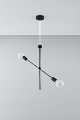 Lampa wisząca Loft CONCEPT 2xE27 czarna