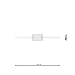 Lampa wisząca RIO 110 czarny LED 4000K