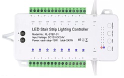 Sterownik schodowy Fala RL-STEP-01 z czujnikami ruchu