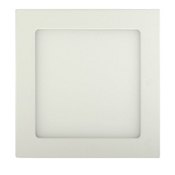 Panel LED 12W kwadratowy, natynkowy marki ART - biała ciepła
