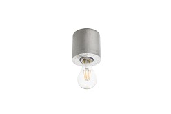 Lampa sufitowa industrialna SALGADO 1xE27 beton