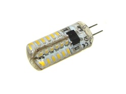 Żarówka LED G4 2W 230V AC silikon  - biała dzienna