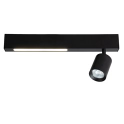 Kinkiet liniowy LED 5W Down z reflektorem GU10 Down czarny