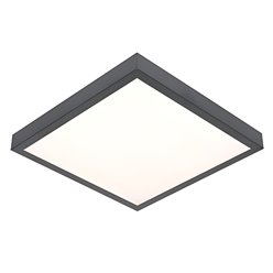 Plafon LED VITALI 24W 2040lm IP44 antracyt barwa neutralna