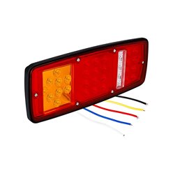 Lampa LED tylna zespolona 4w1 12V-24V 5W lewa