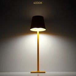 Lampa stołowa LED 4w1 3,5W 400lm CCT żółta 2x2000mAh