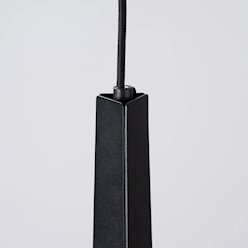Lampa wisząca dekoracyjna Prysm 1xG9 czarna