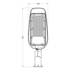 Lampa Uliczna LED 100W City Line 11000lm 4000K