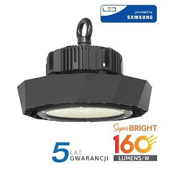 Lampa LED V-TAC High Bay Samsung 100W 160lm/W 120st VT-9-113 4000K 16000lm