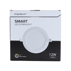 Panel LED SMART Wi-Fi 12W okrągły CCT 3000-6500K