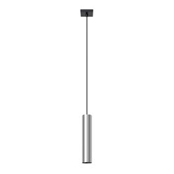Lampa wisząca pojedyncza tuba LAGOS 1xGU10 chrom
