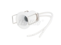 Oprawa halogenowa LED line, okrągła, stała, odlew G4 - biała