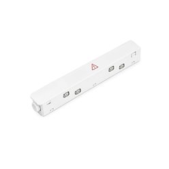 Złącze proste do szyn magnetycznych F-LINE białe